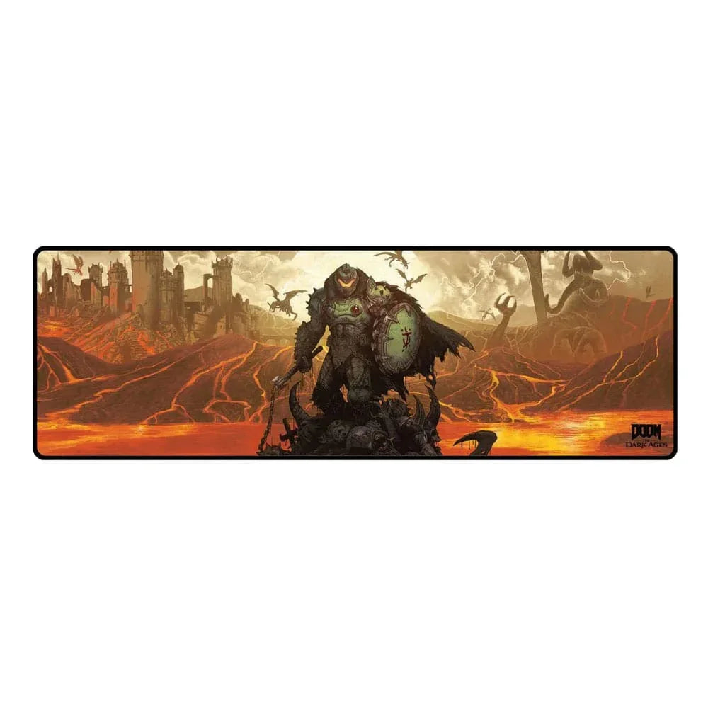 Doom The Dark Ages Oversize Mousepad – Slayer's Triumph