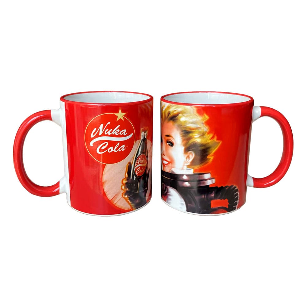 Fallout Mug Nuka Cola Ad - Officiellt Licensierad Keramikkopp DEVplus