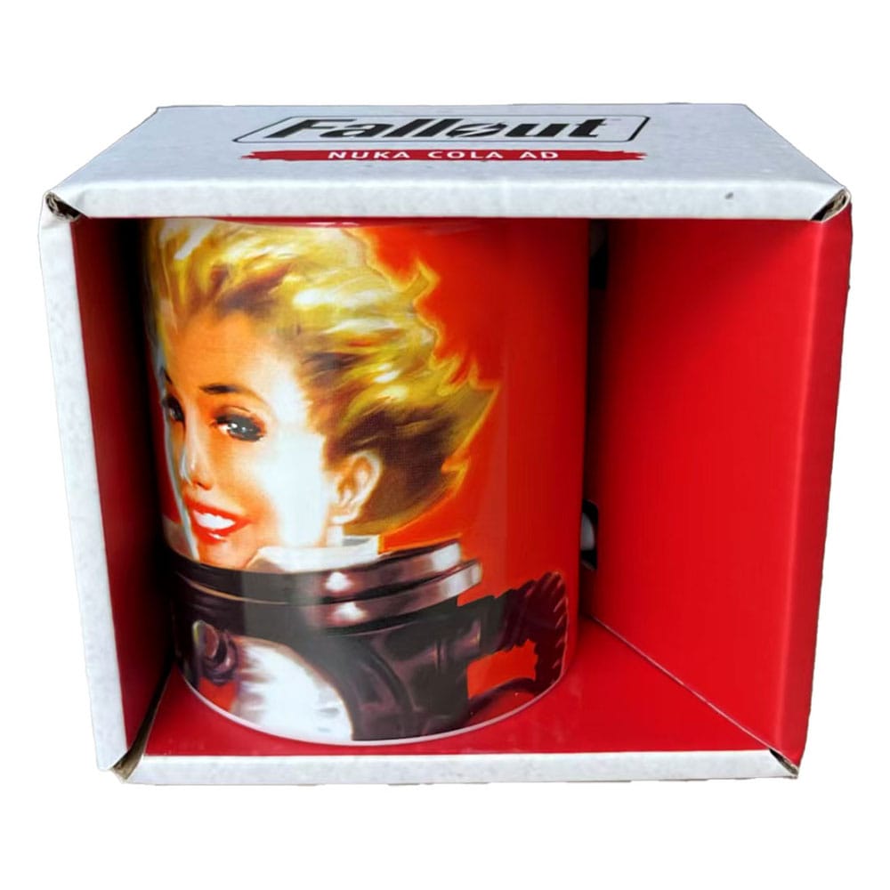 Fallout Mug Nuka Cola Ad - Officiellt Licensierad Keramikkopp DEVplus
