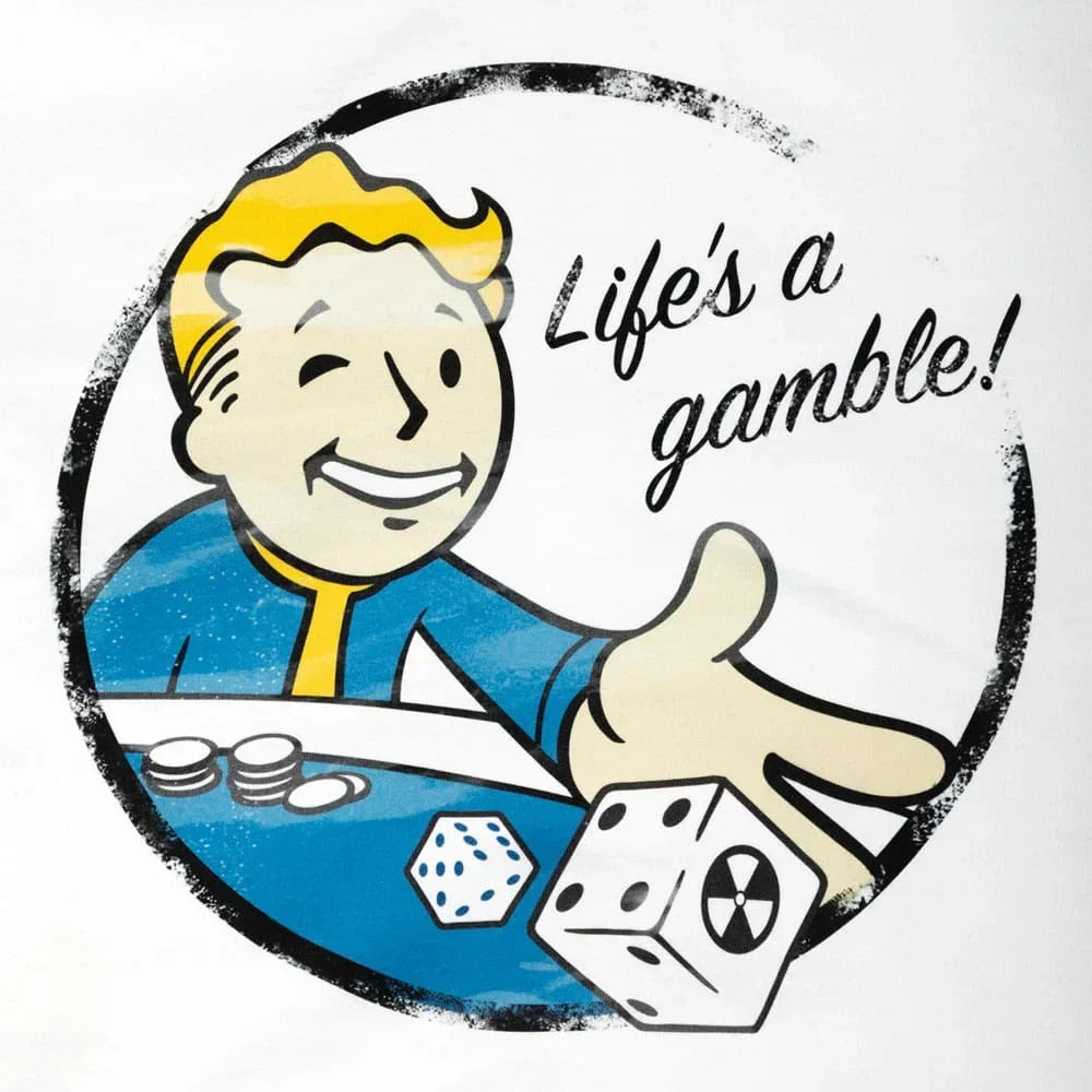 Fallout Zipper Hoodie Gamble, Storlek L DEVplus