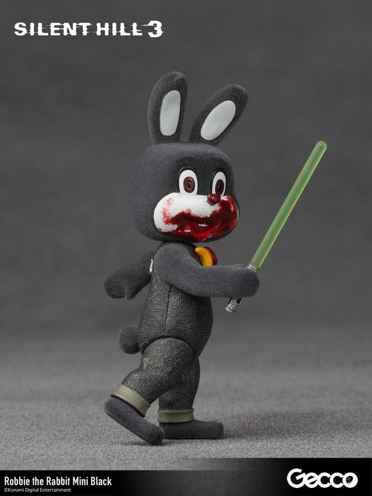 Silent Hill 3 Mini Action Figur Robbie the Rabbit Mini Black Version 10 cm Gecco