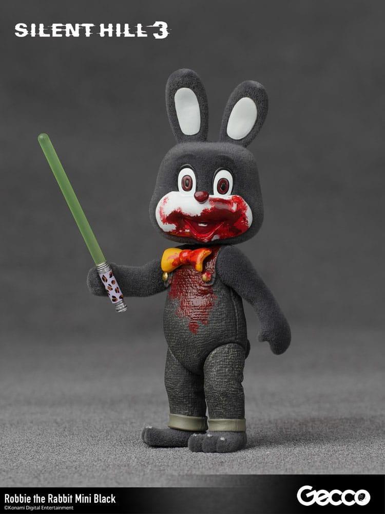 Silent Hill 3 Mini Action Figur Robbie the Rabbit Mini Black Version 10 cm Gecco