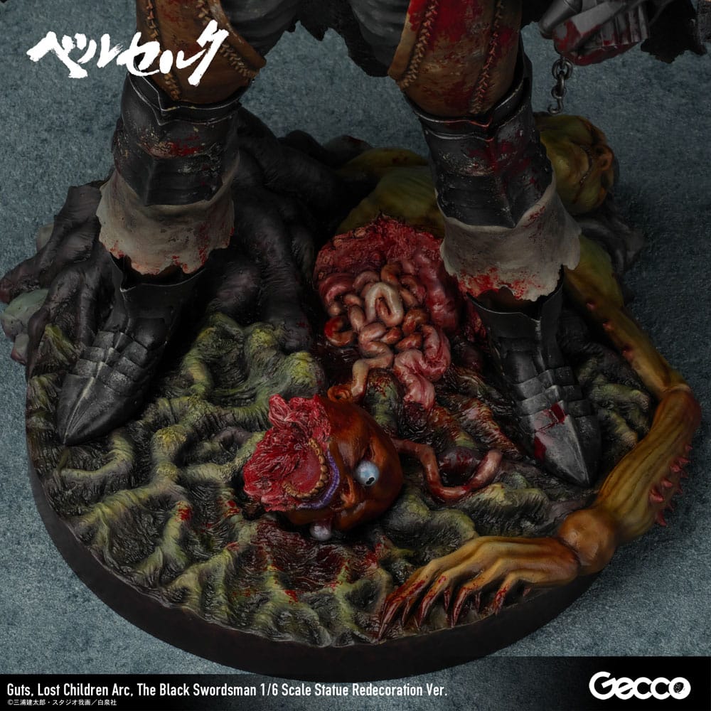 Berserk Figur 1/6 Guts Lost Children Arc The Black Swordsman Redecoration Ver. 38 cm Gecco