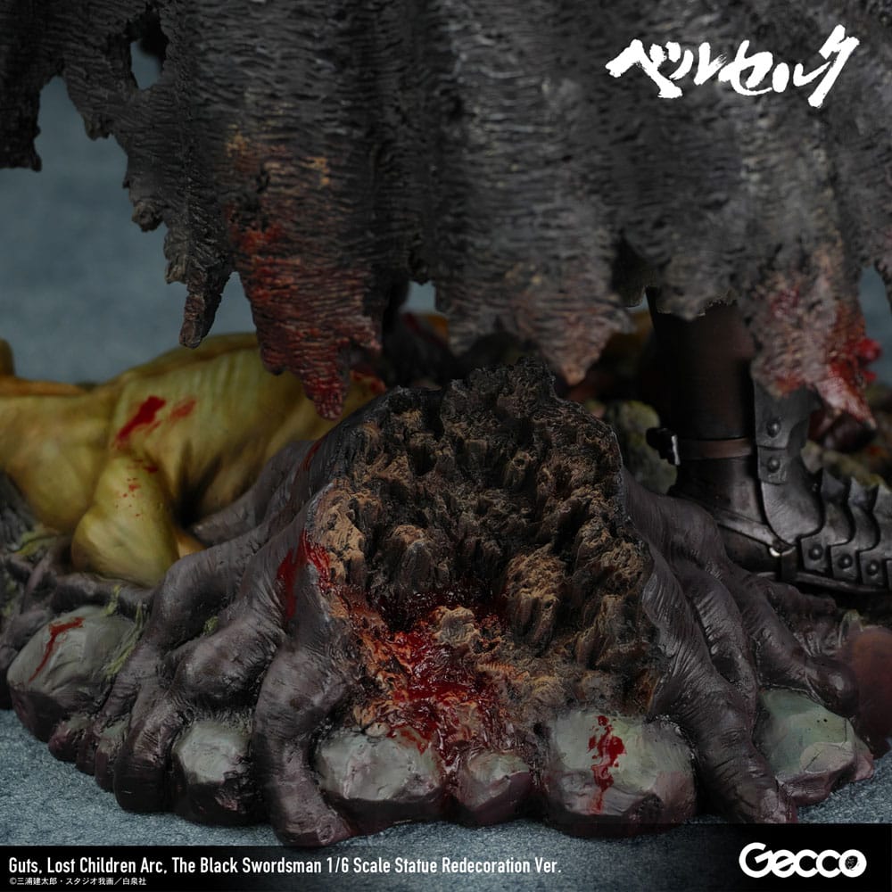 Berserk Figur 1/6 Guts Lost Children Arc The Black Swordsman Redecoration Ver. 38 cm Gecco