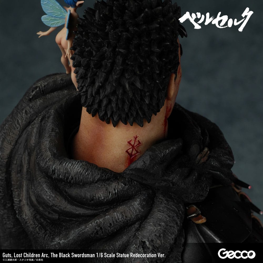 Berserk Figur 1/6 Guts Lost Children Arc The Black Swordsman Redecoration Ver. 38 cm Gecco