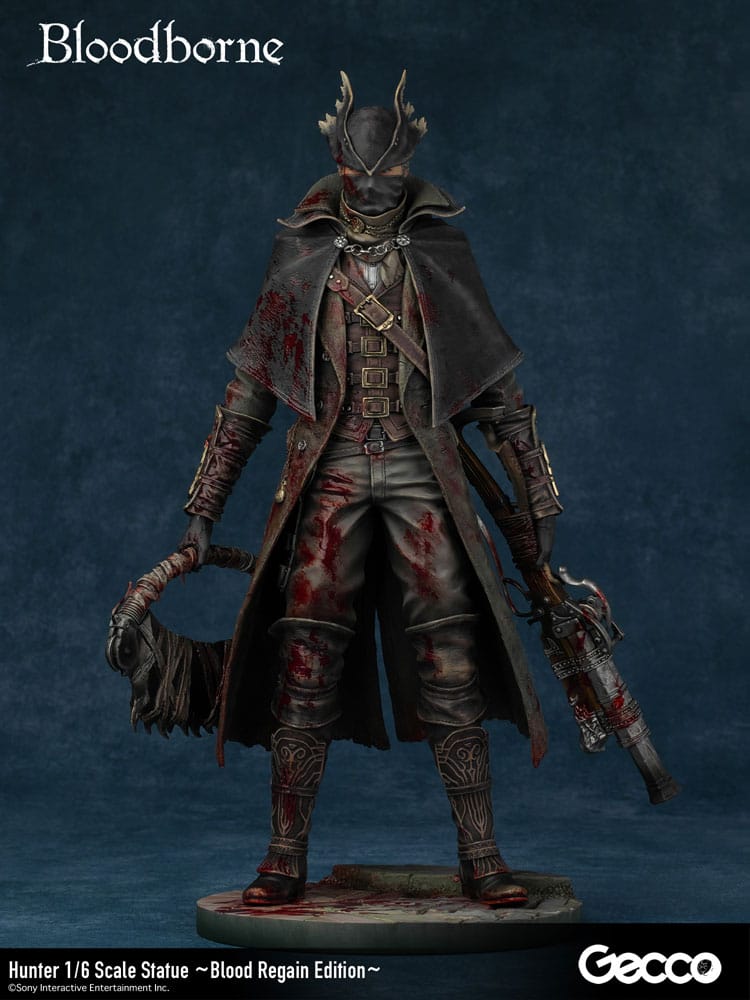 Bloodborne The Old Hunters PVC Figur 1/6 Hunter Blood Regain Edition 32 cm Gecco