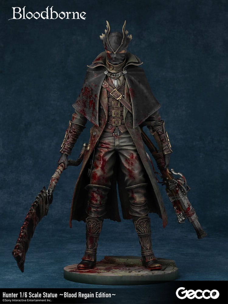 Bloodborne The Old Hunters PVC Figur 1/6 Hunter Blood Regain Edition 32 cm Gecco