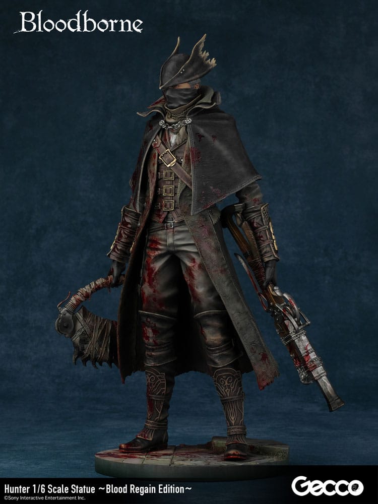 Bloodborne The Old Hunters PVC Figur 1/6 Hunter Blood Regain Edition 32 cm Gecco