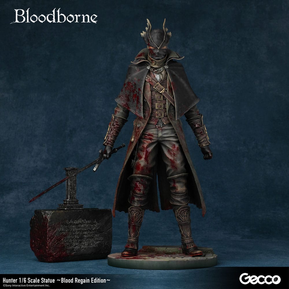 Bloodborne The Old Hunters PVC Figur 1/6 Hunter Blood Regain Edition 32 cm Gecco