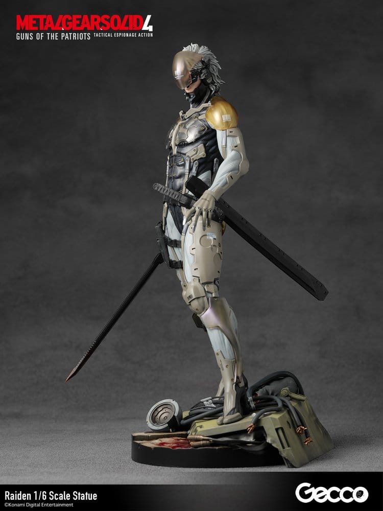 Metal Gear Solid 4 Guns of the Patriots Figur 1/6 Raiden 32 cm