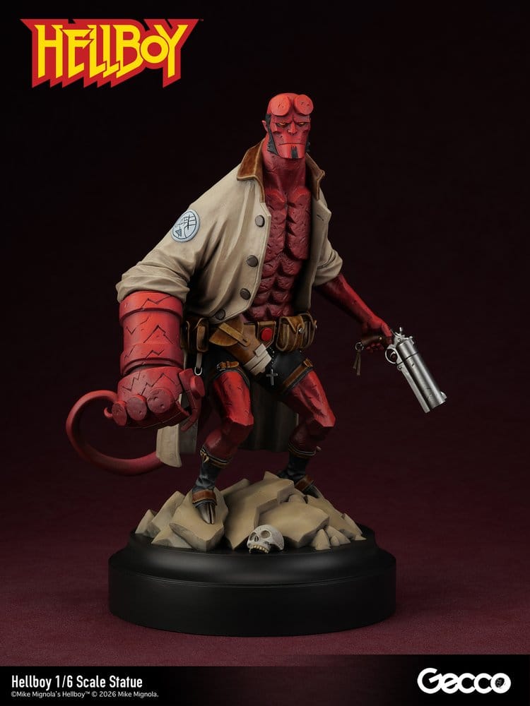 Hellboy PVC-figur skala 1/6, 34 cm