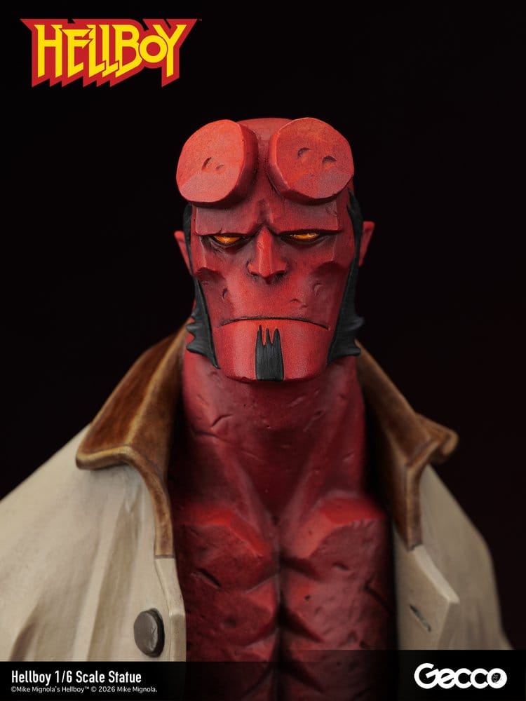 Hellboy PVC-figur skala 1/6, 34 cm