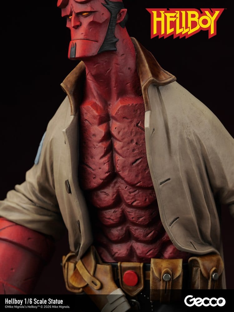 Hellboy PVC-figur skala 1/6, 34 cm