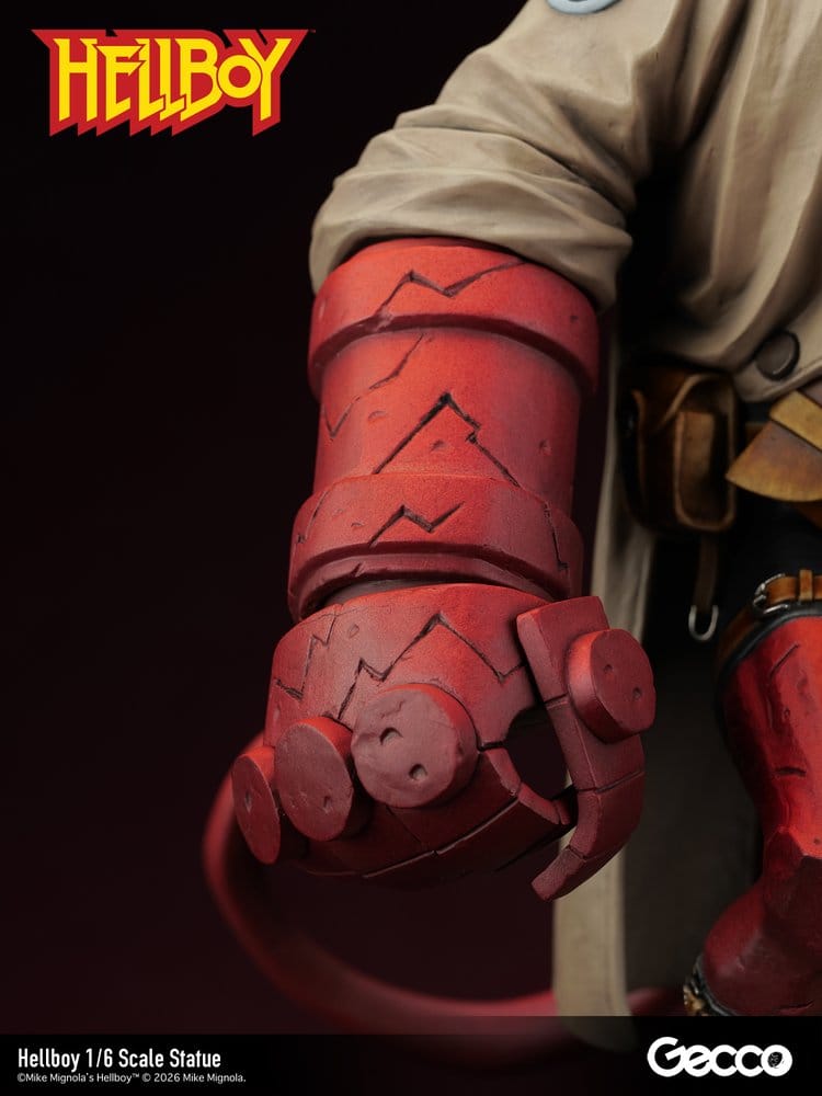 Hellboy PVC-figur skala 1/6, 34 cm