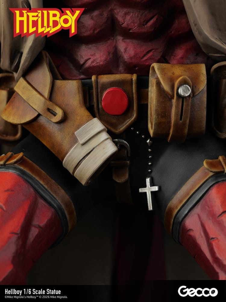 Hellboy PVC-figur skala 1/6, 34 cm