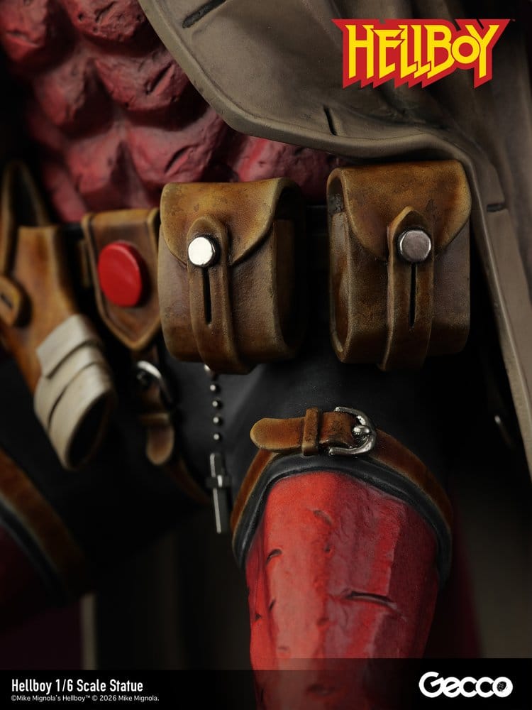 Hellboy PVC-figur skala 1/6, 34 cm