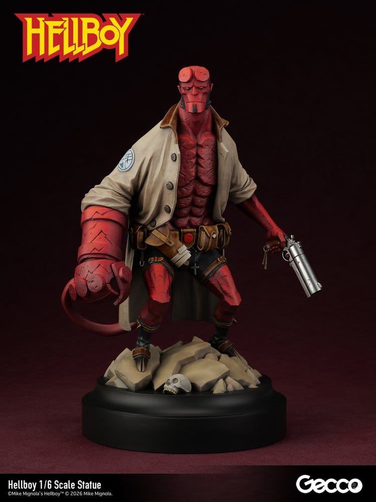 Hellboy PVC-figur skala 1/6, 34 cm