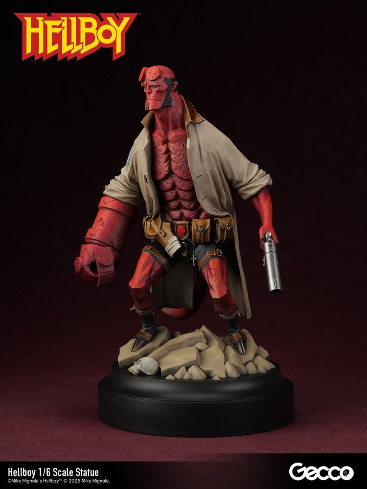Hellboy PVC-figur skala 1/6, 34 cm