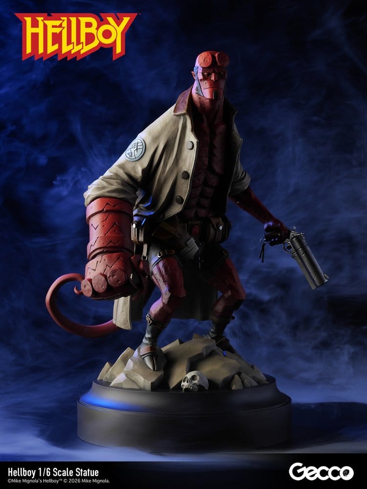 Hellboy PVC-figur skala 1/6, 34 cm
