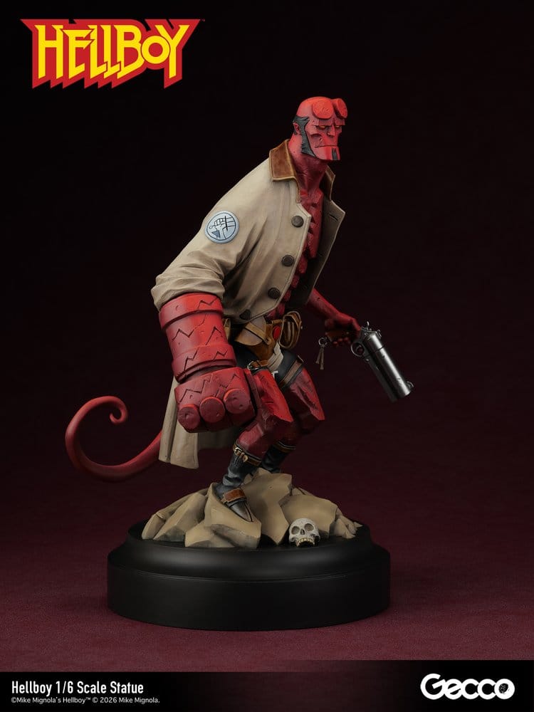 Hellboy PVC-figur skala 1/6, 34 cm