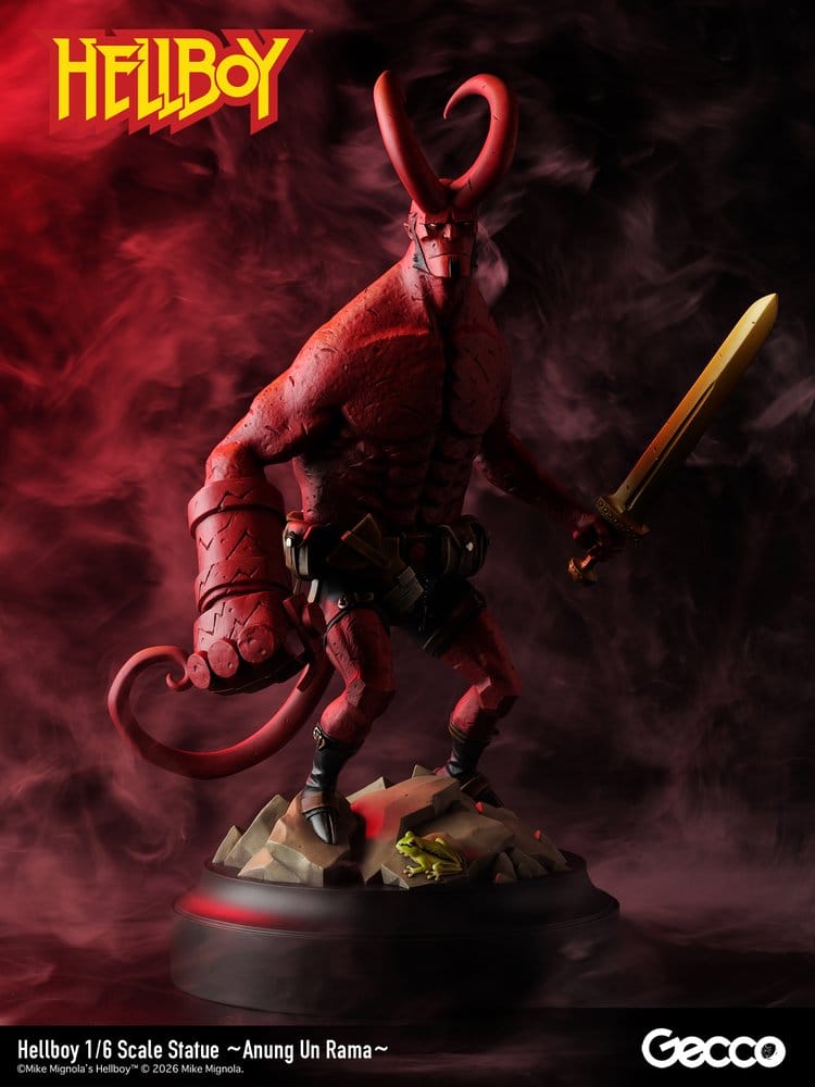Hellboy PVC-figur i skala 1/6 – Anung Un Rama, 39 cm