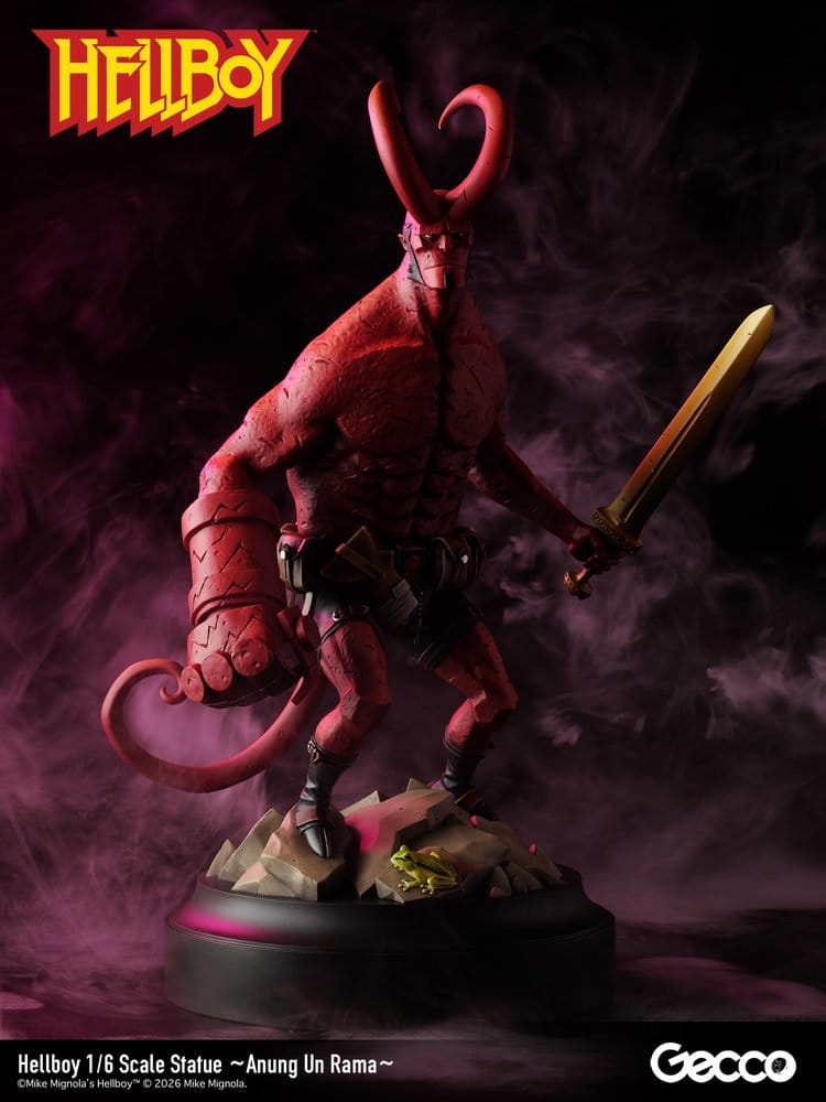 Hellboy PVC-figur i skala 1/6 – Anung Un Rama, 39 cm