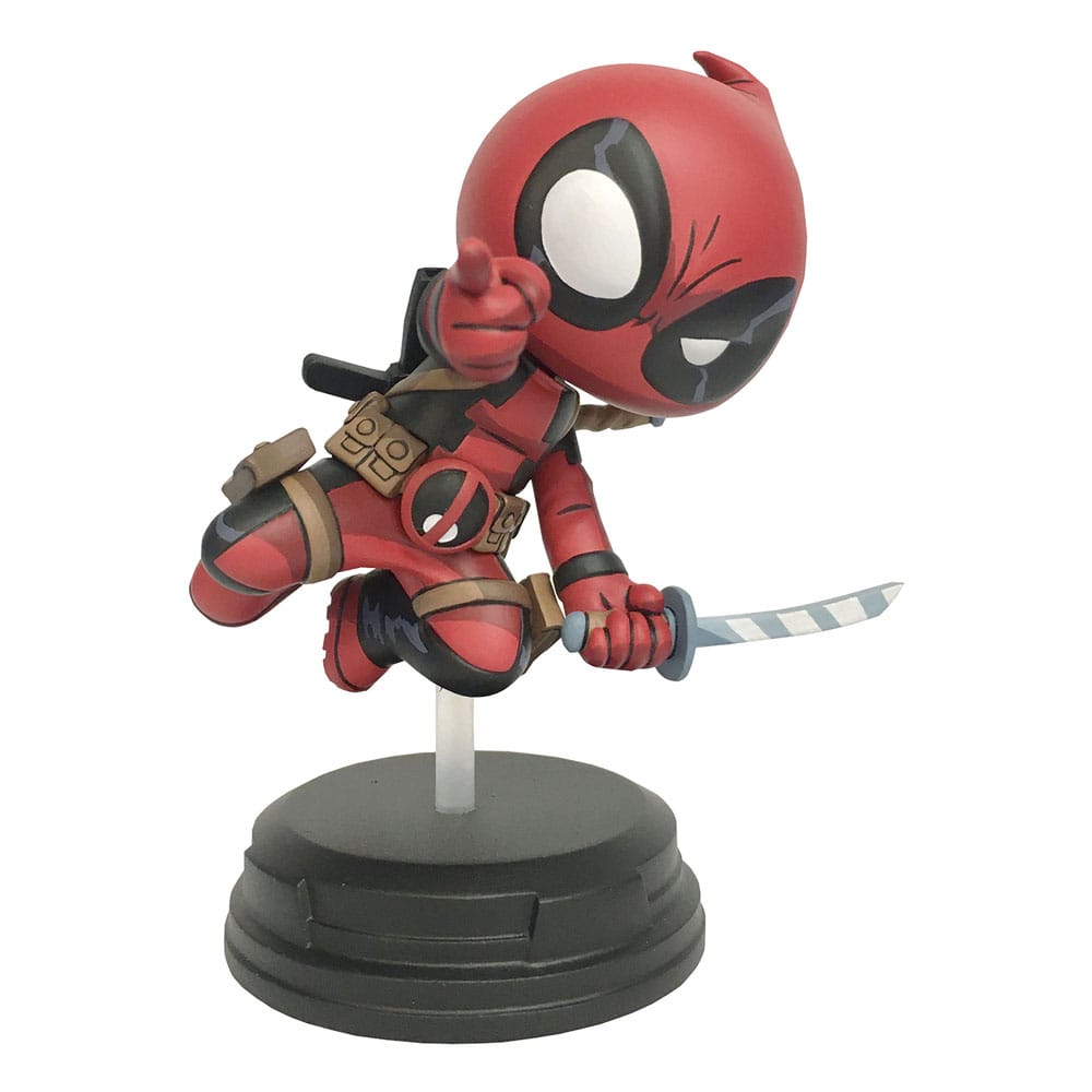 Marvel Animated Statue Deadpool (Jumping) 18 cm Gentle Giant