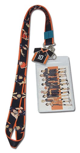 Haikyu!! Nyckelband med lagmotiv