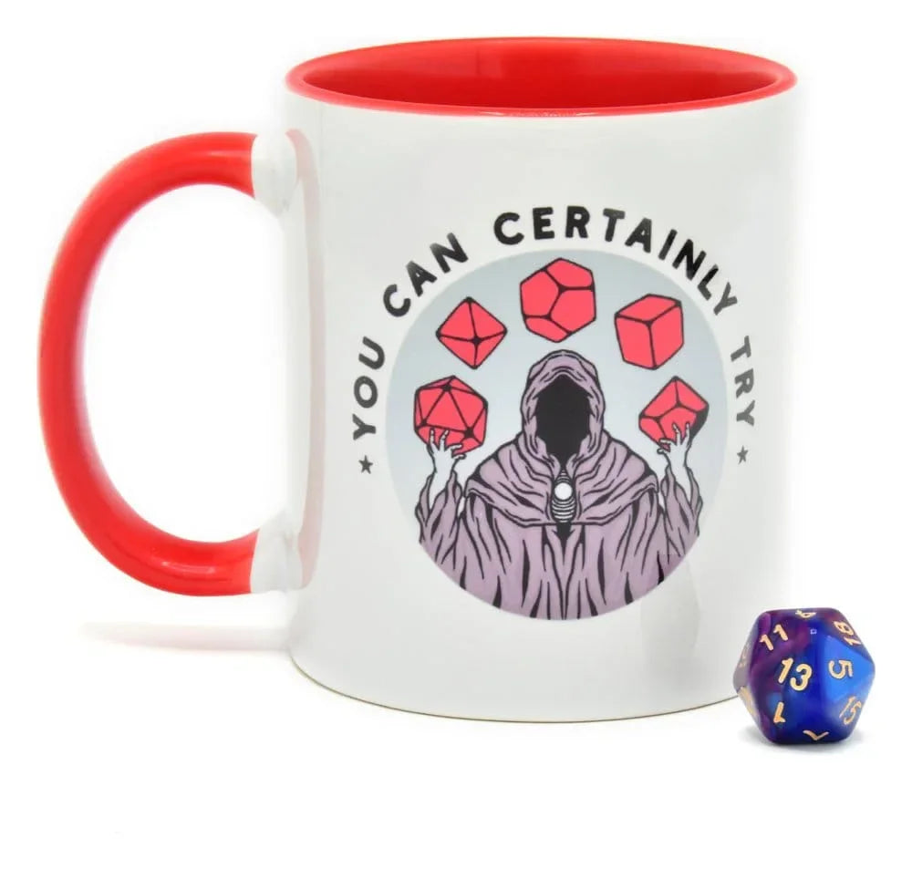 Glassstaff Presentset Mug & Tärning D20 Glassstaff
