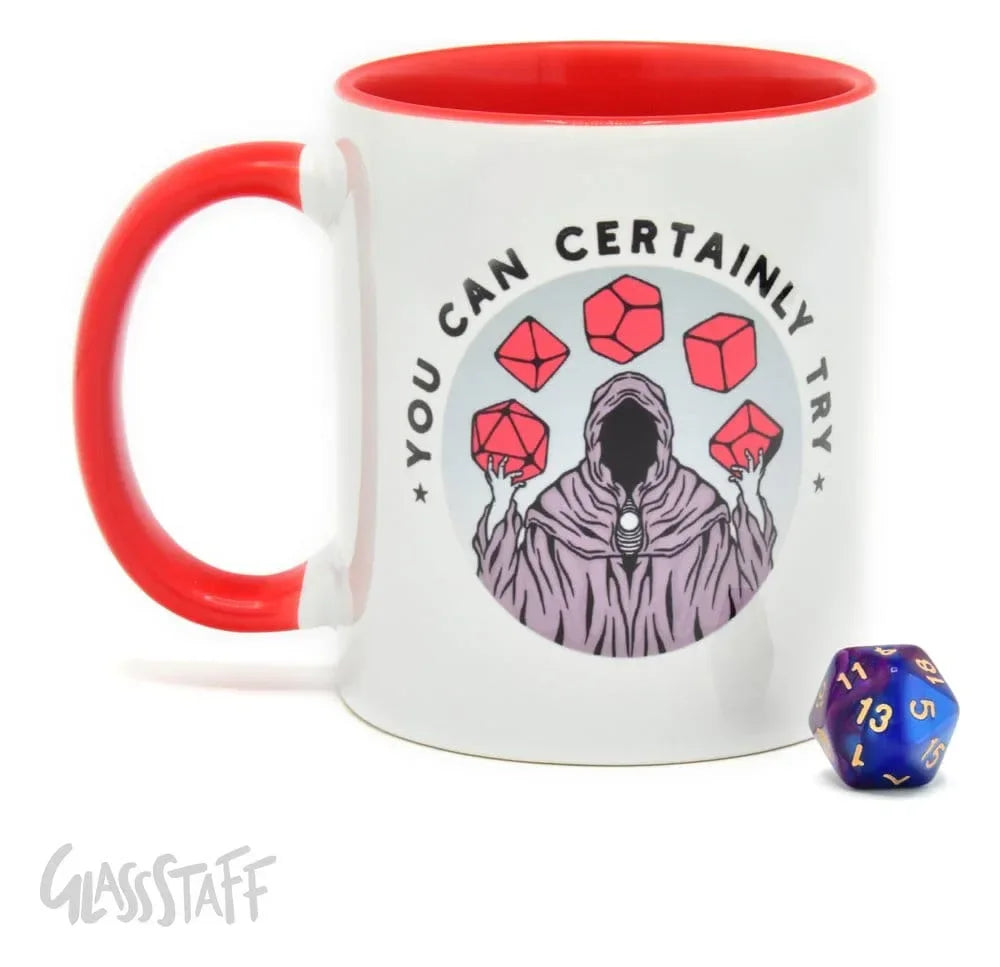 Glassstaff Presentset Mug & Tärning D20 Glassstaff