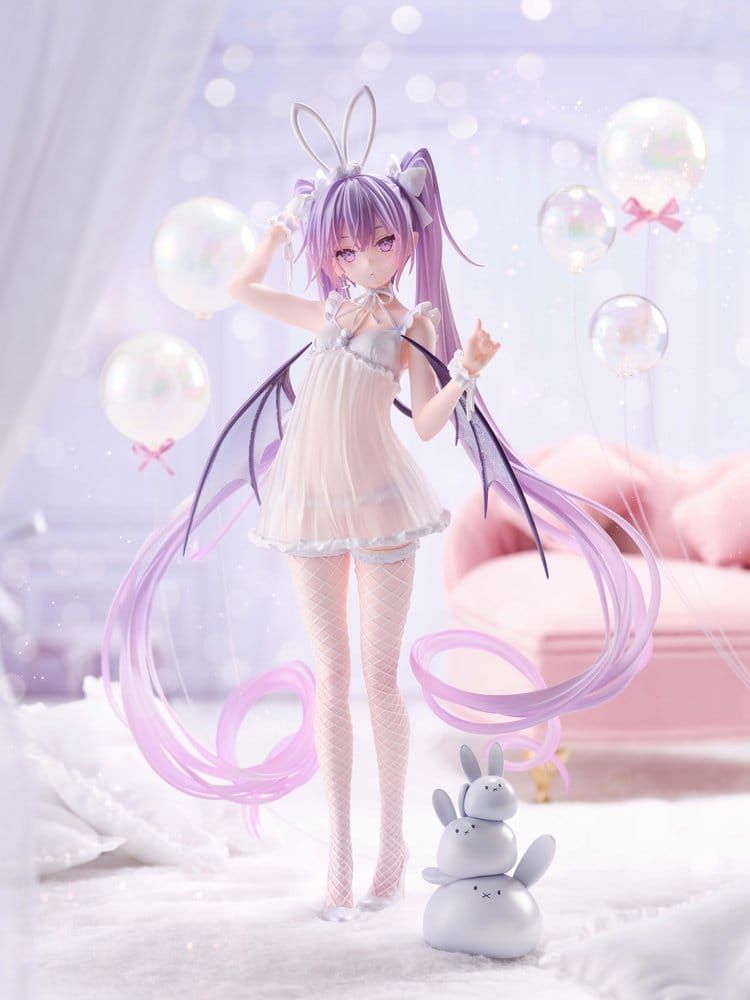rurudo Original Character PVC-figur 1/7 Eve Usamimi Lingerie Ver. 27 cm (återutgåva)