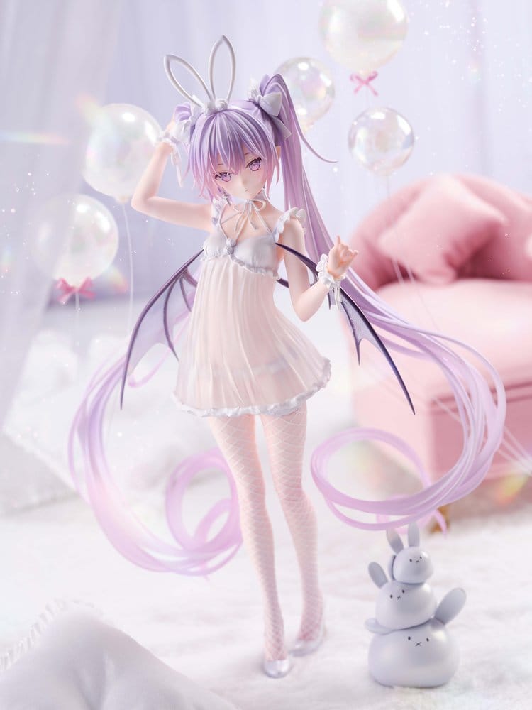 rurudo Original Character PVC-figur 1/7 Eve Usamimi Lingerie Ver. 27 cm (återutgåva)