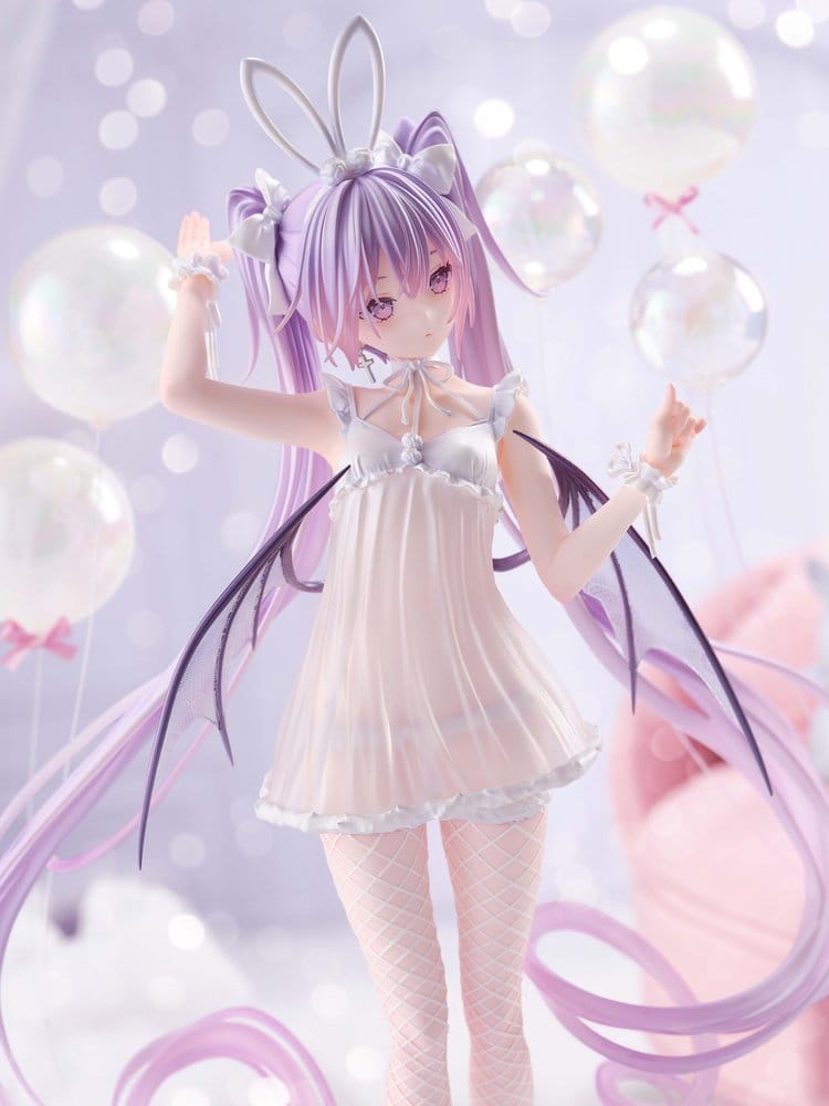 rurudo Original Character PVC-figur 1/7 Eve Usamimi Lingerie Ver. 27 cm (återutgåva)
