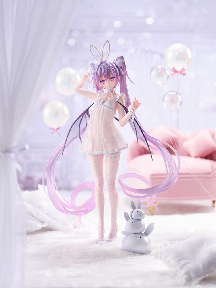 rurudo Original Character PVC-figur 1/7 Eve Usamimi Lingerie Ver. 27 cm (återutgåva)