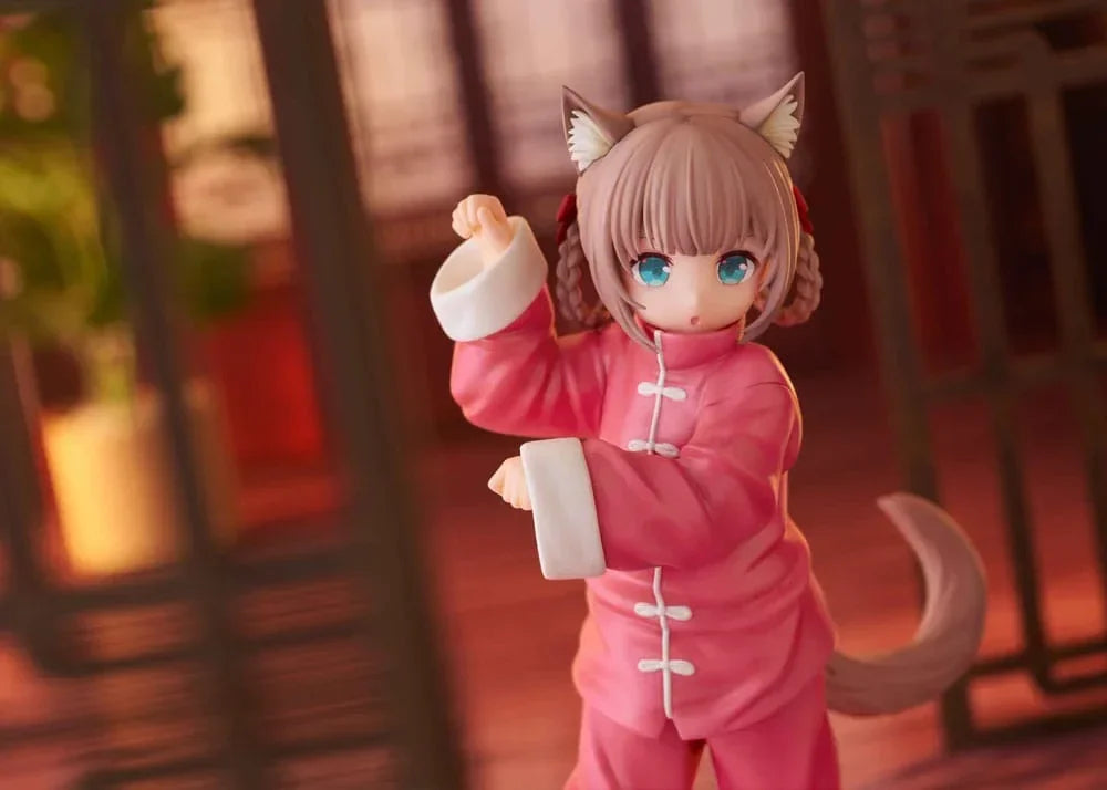 My Cat Is a Kawaii Girl Palette Dress-Up Collection Statue - Kinako Nyang fu Ver. 15 cm Golden Head