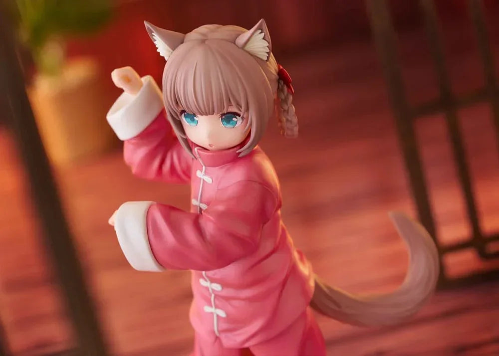 My Cat Is a Kawaii Girl Palette Dress-Up Collection Statue - Kinako Nyang fu Ver. 15 cm Golden Head
