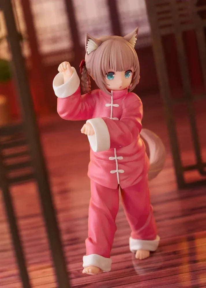 My Cat Is a Kawaii Girl Palette Dress-Up Collection Statue - Kinako Nyang fu Ver. 15 cm Golden Head