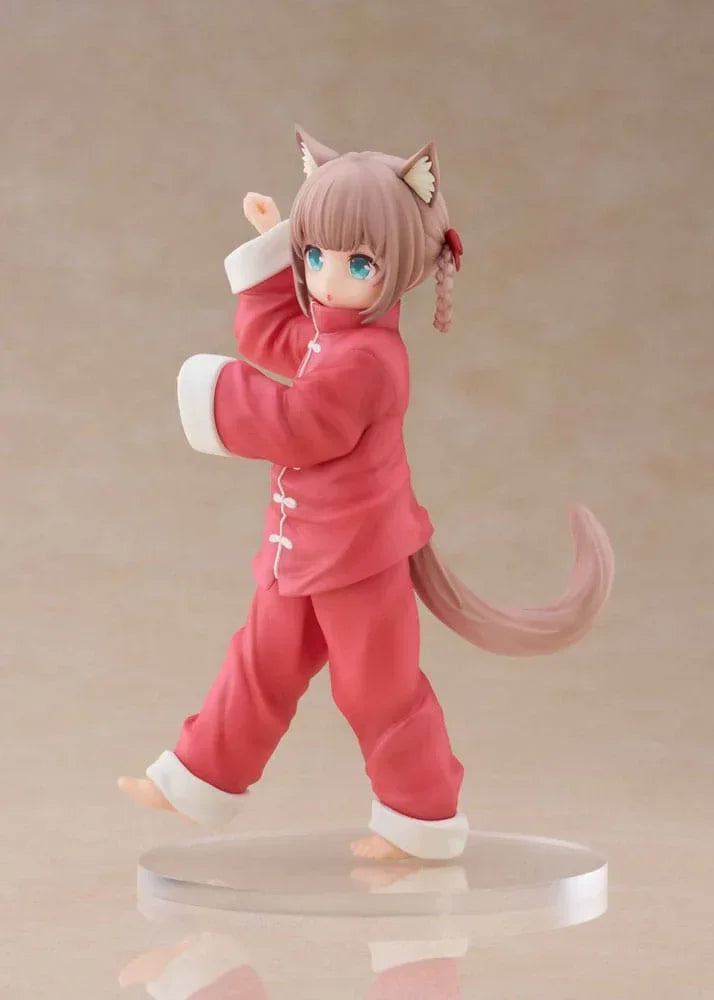 My Cat Is a Kawaii Girl Palette Dress-Up Collection Statue - Kinako Nyang fu Ver. 15 cm Golden Head