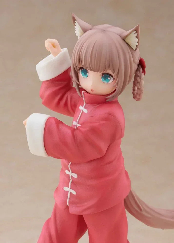 My Cat Is a Kawaii Girl Palette Dress-Up Collection Statue - Kinako Nyang fu Ver. 15 cm Golden Head