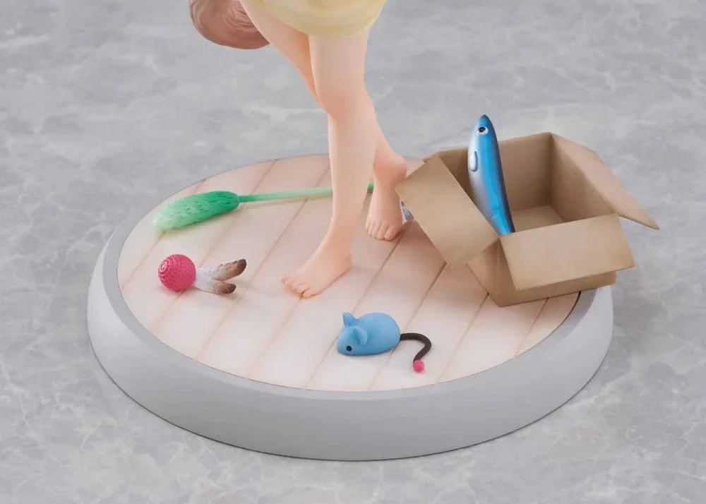 My Cat Is a Kawaii Girl Figur 1/6 Kinako Play With Ver. - AmiAmi Limited Edition Golden Head