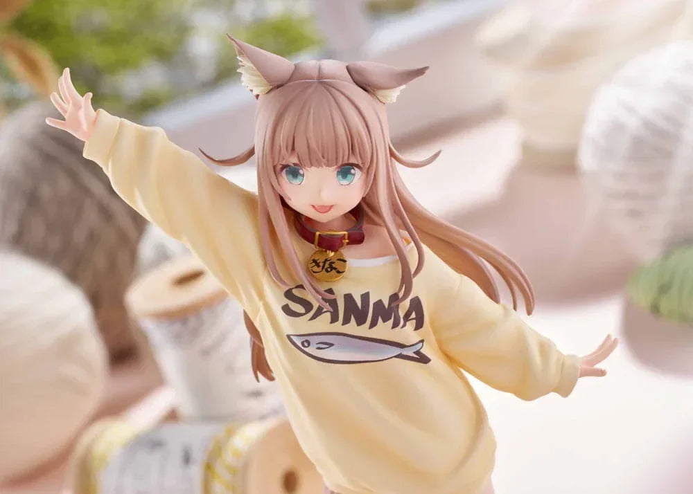 My Cat Is a Kawaii Girl Figur 1/6 Kinako Play With Ver. - AmiAmi Limited Edition Golden Head