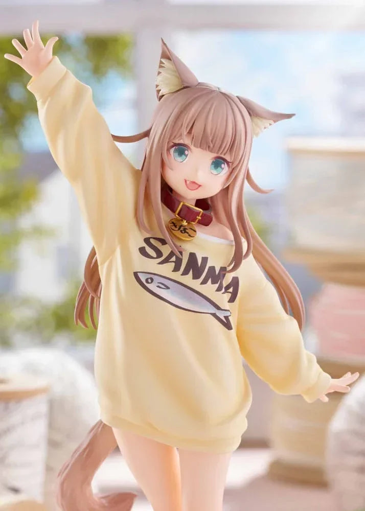 My Cat Is a Kawaii Girl Figur 1/6 Kinako Play With Ver. - AmiAmi Limited Edition Golden Head