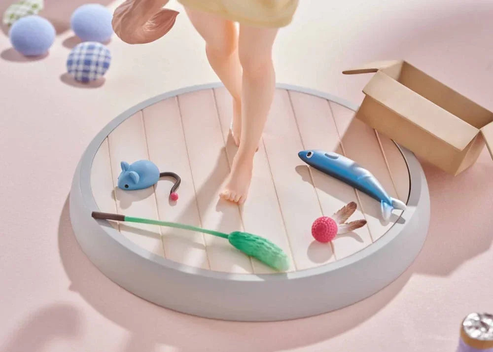 My Cat Is a Kawaii Girl Figur 1/6 Kinako Play With Ver. - AmiAmi Limited Edition Golden Head