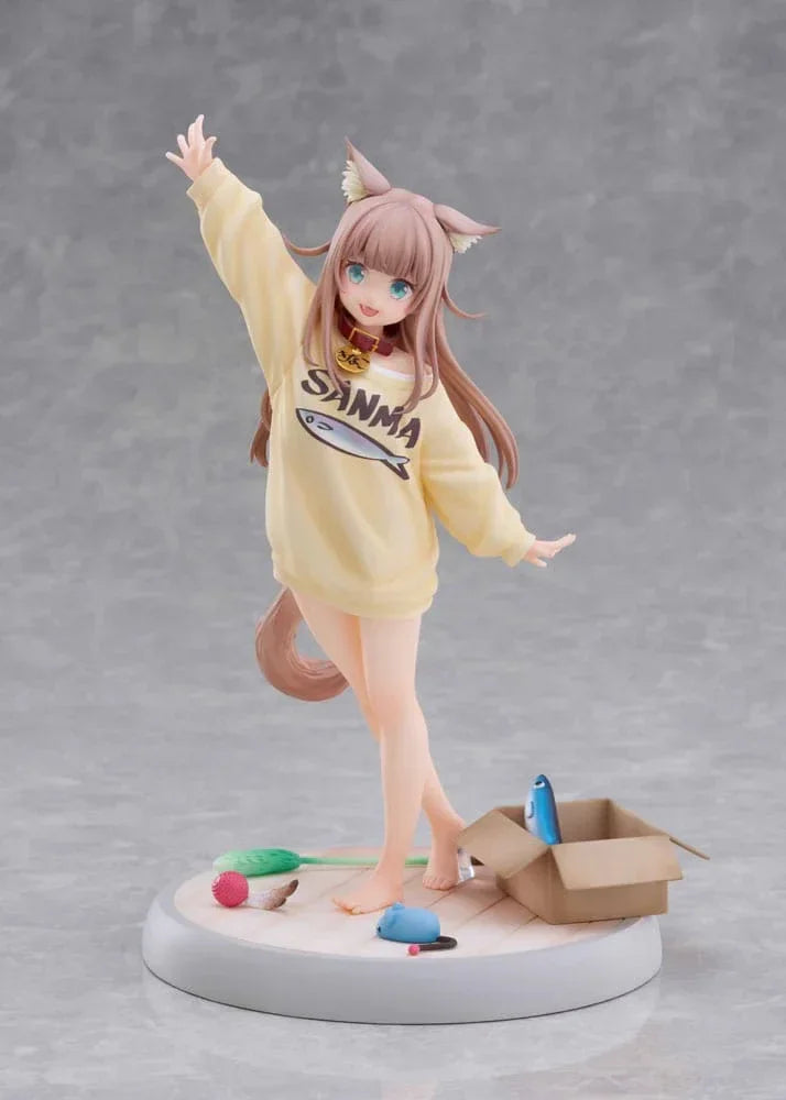 My Cat Is a Kawaii Girl Figur 1/6 Kinako Play With Ver. - AmiAmi Limited Edition Golden Head