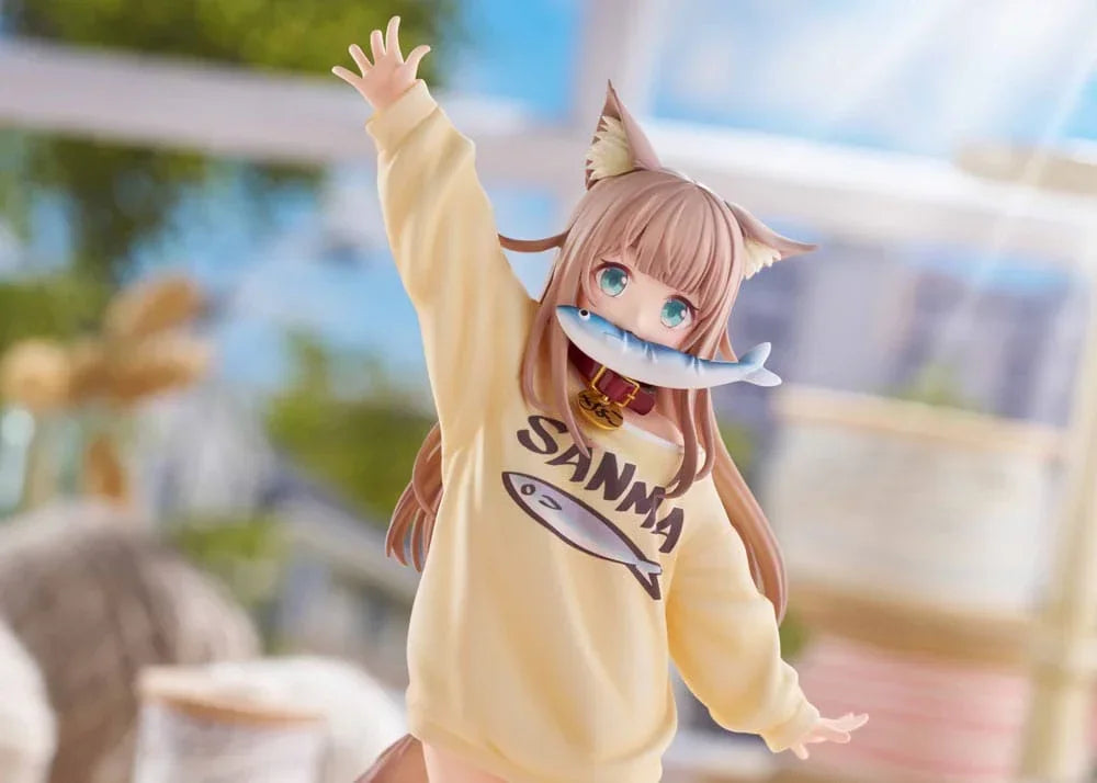 My Cat Is a Kawaii Girl Figur 1/6 Kinako Play With Ver. - AmiAmi Limited Edition Golden Head