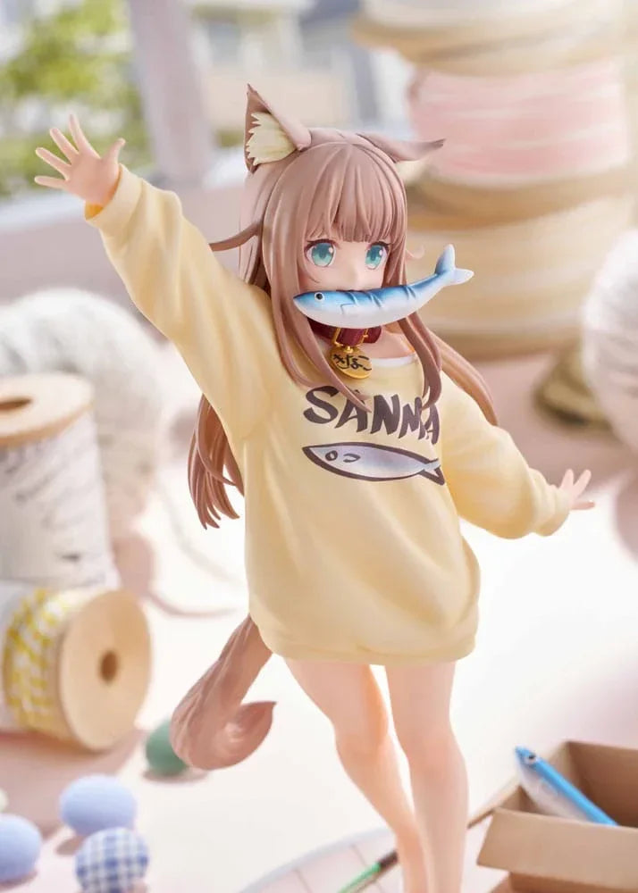 My Cat Is a Kawaii Girl Figur 1/6 Kinako Play With Ver. - AmiAmi Limited Edition Golden Head