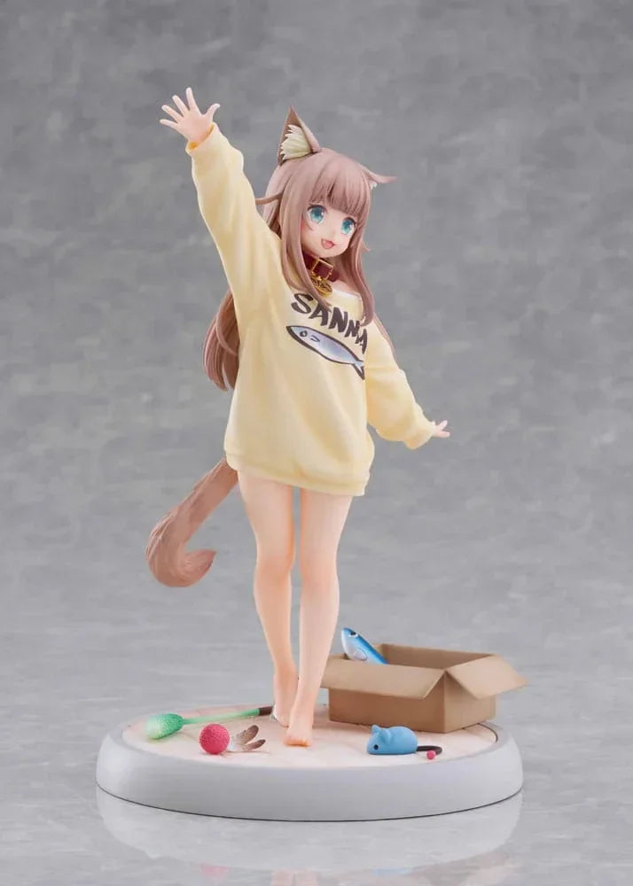 My Cat Is a Kawaii Girl Figur 1/6 Kinako Play With Ver. - AmiAmi Limited Edition Golden Head