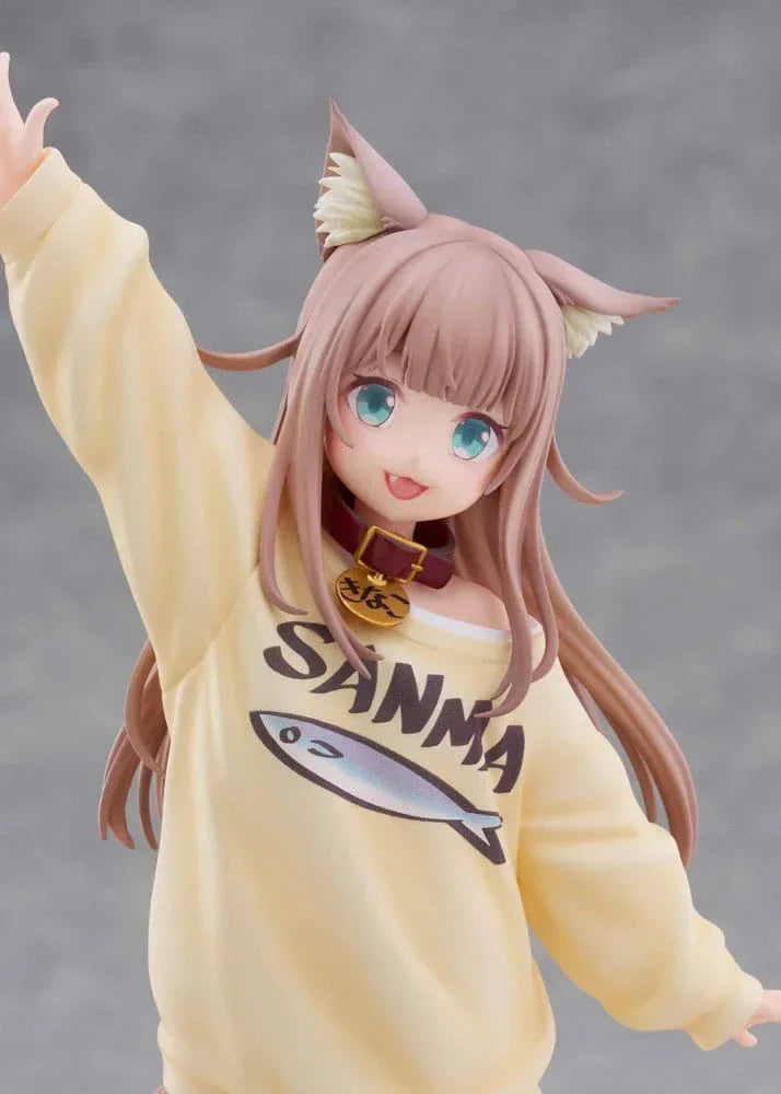 My Cat Is a Kawaii Girl Figur 1/6 Kinako Play With Ver. - AmiAmi Limited Edition Golden Head