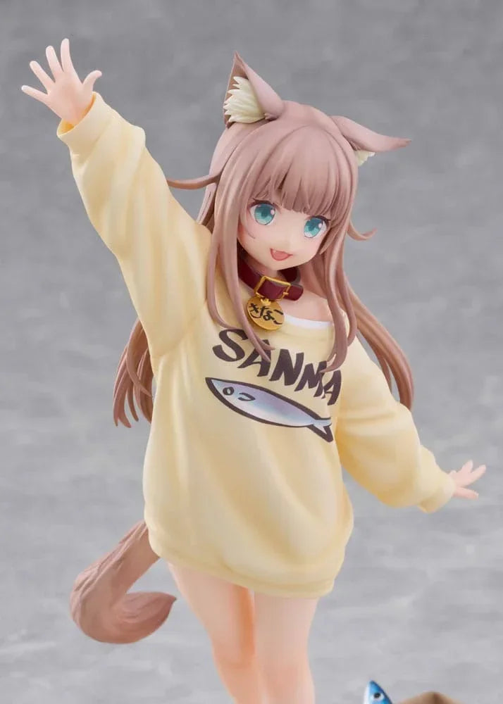 My Cat Is a Kawaii Girl Figur 1/6 Kinako Play With Ver. - AmiAmi Limited Edition Golden Head