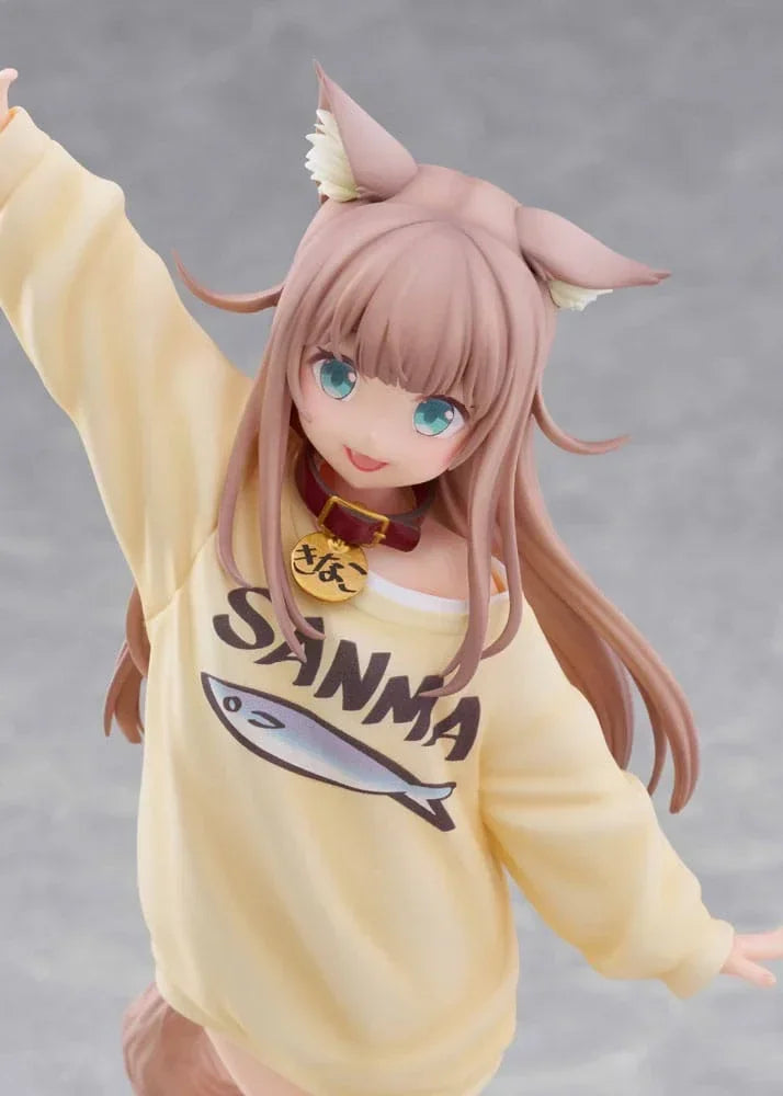 My Cat Is a Kawaii Girl Figur 1/6 Kinako Play With Ver. - AmiAmi Limited Edition Golden Head